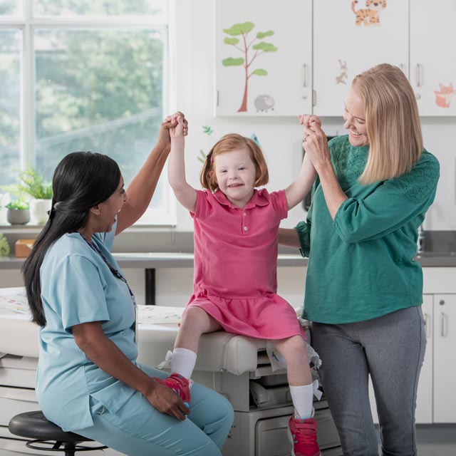 Common Questions-young girl at doctor's office